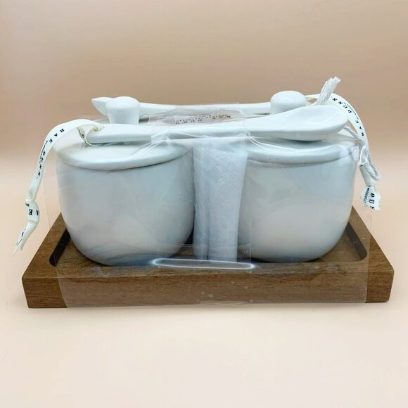 Rae Dunn Jam & Jelly Jar Set New - Picture 2 of 10